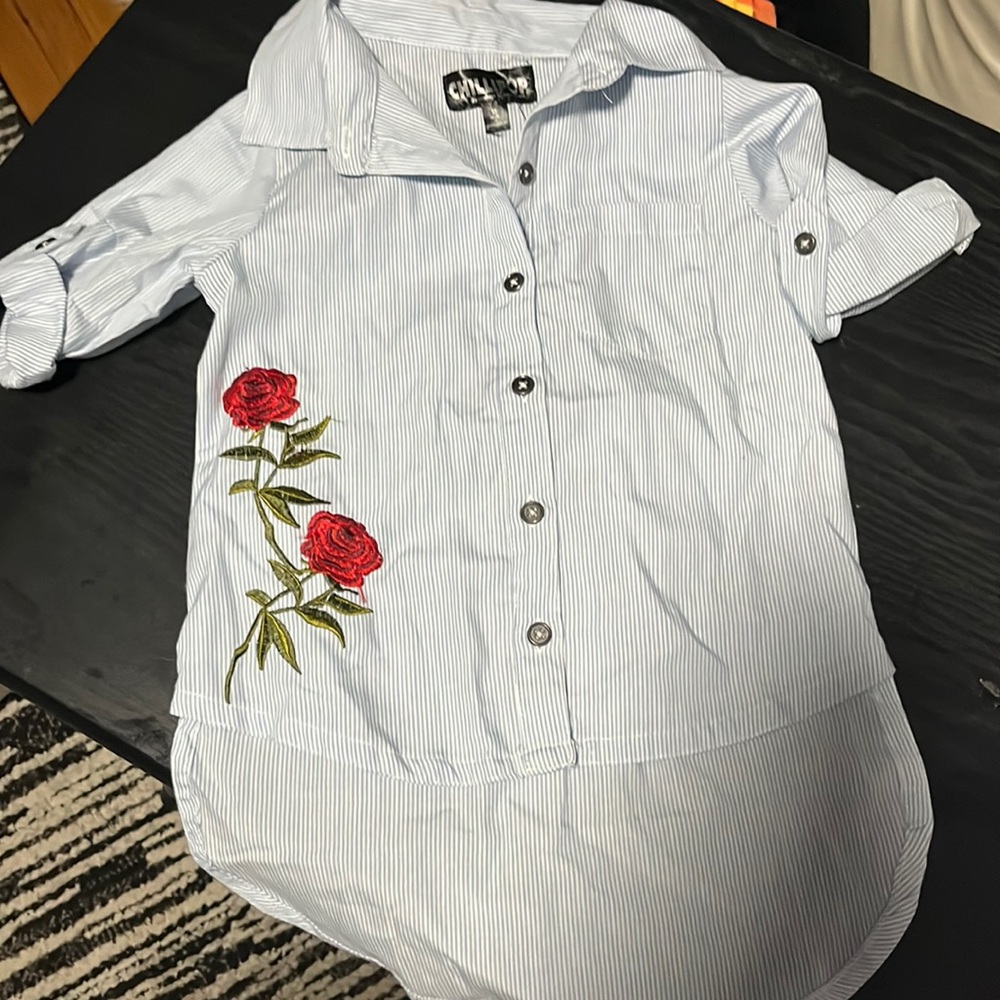 Button up dress